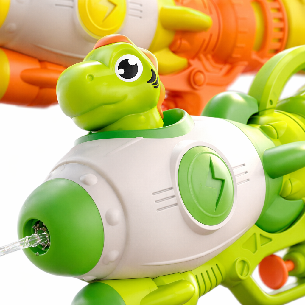 Colorful children's water gun toys, summer outdoor water play spray guns, safe and environmentally friendly soft rubber material Application Scenario