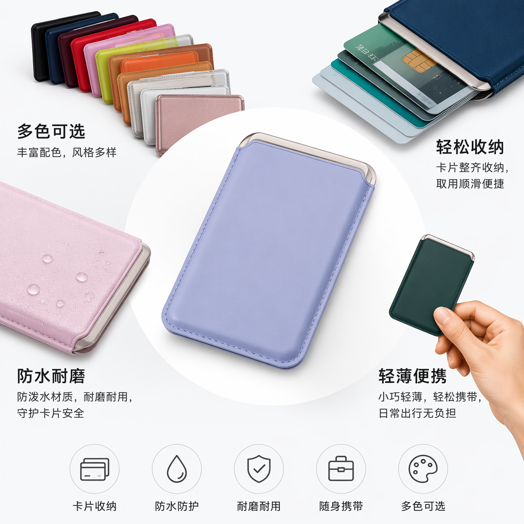 多色皮革手机壳样品 适配多型号 防摔轻薄时尚保护套