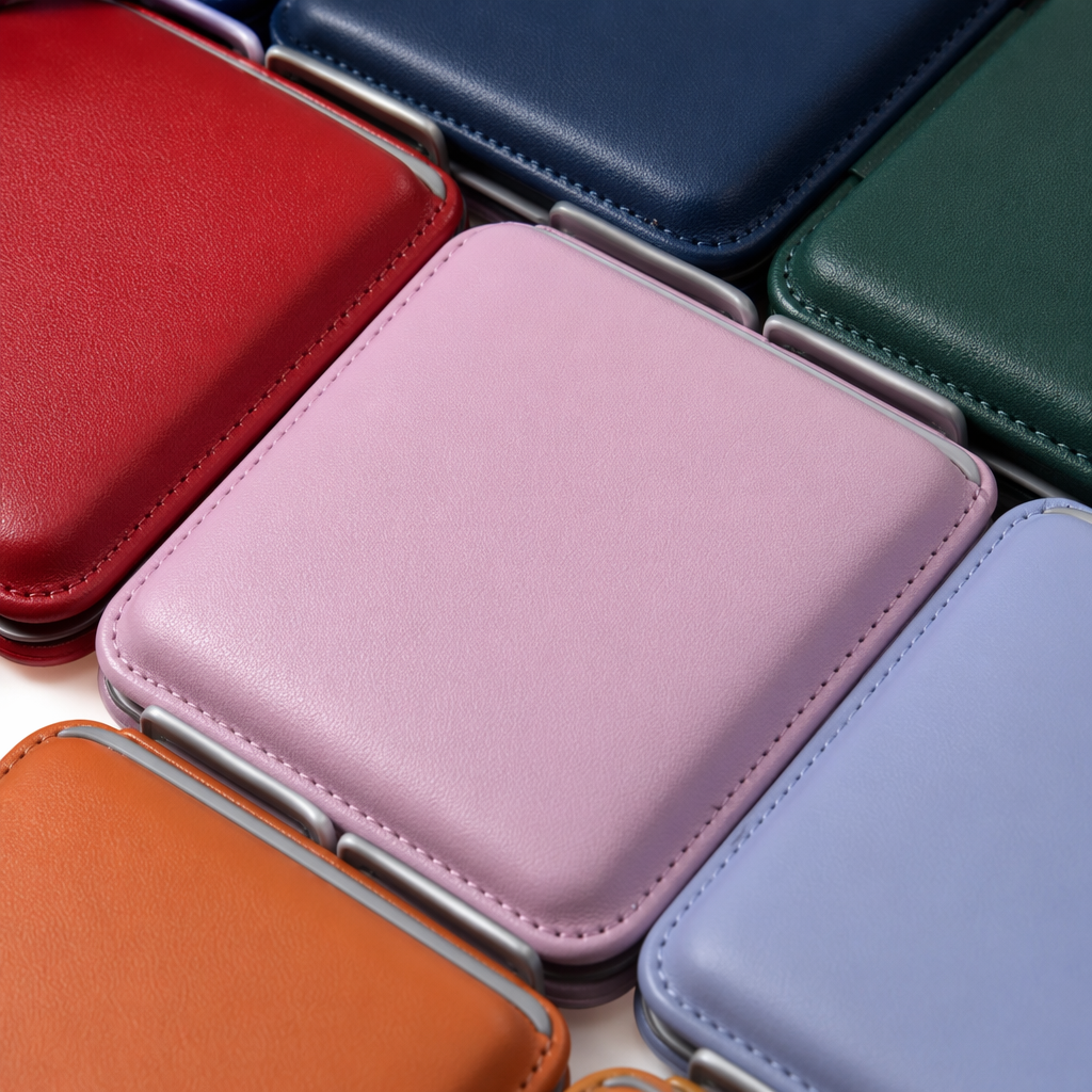 Samples of multi-color leather phone cases are suitable for various models of shockproof, lightweight and fashionable protective cases Application Scenario