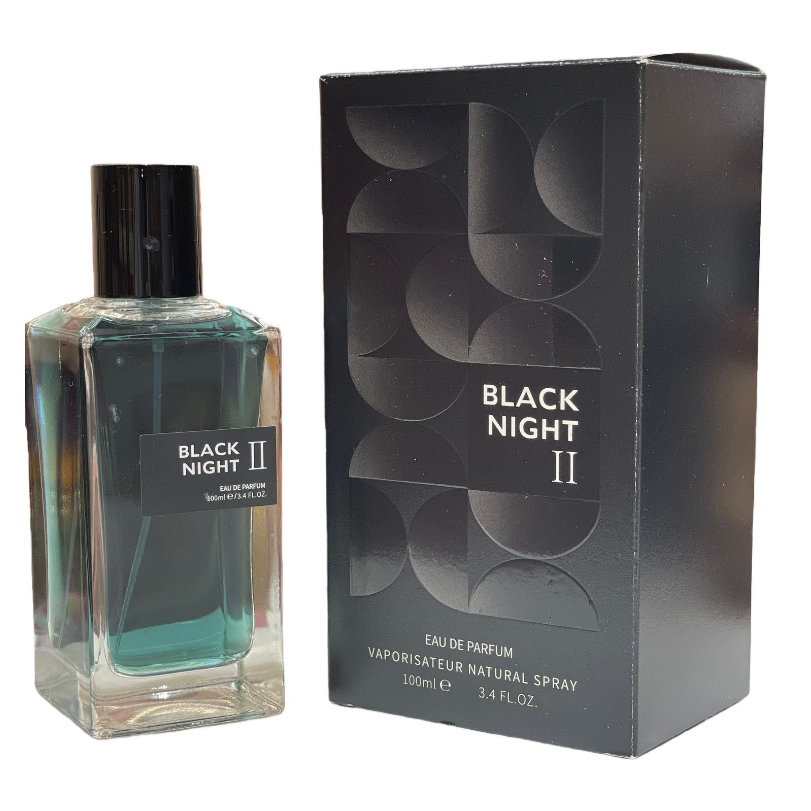 Black packaging box perfume bottle, high-end and simple fragrance container gift box Item Picture