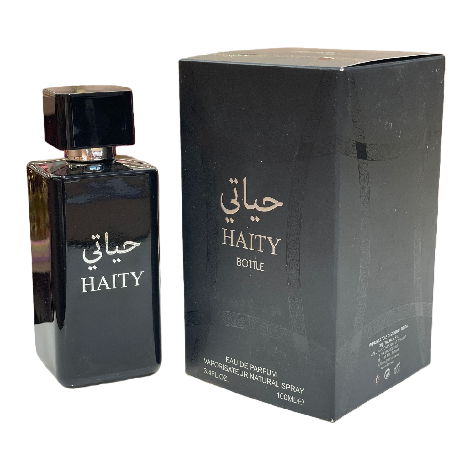 ح ا ي ا ي HAITY BOTTLE черн дух и коробк 100 мл EAU де PARFUM Item Picture