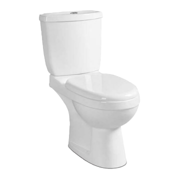 White toilet, ceramic sitting toilet, water-saving type, intelligent flushing for home bathroom Item Picture