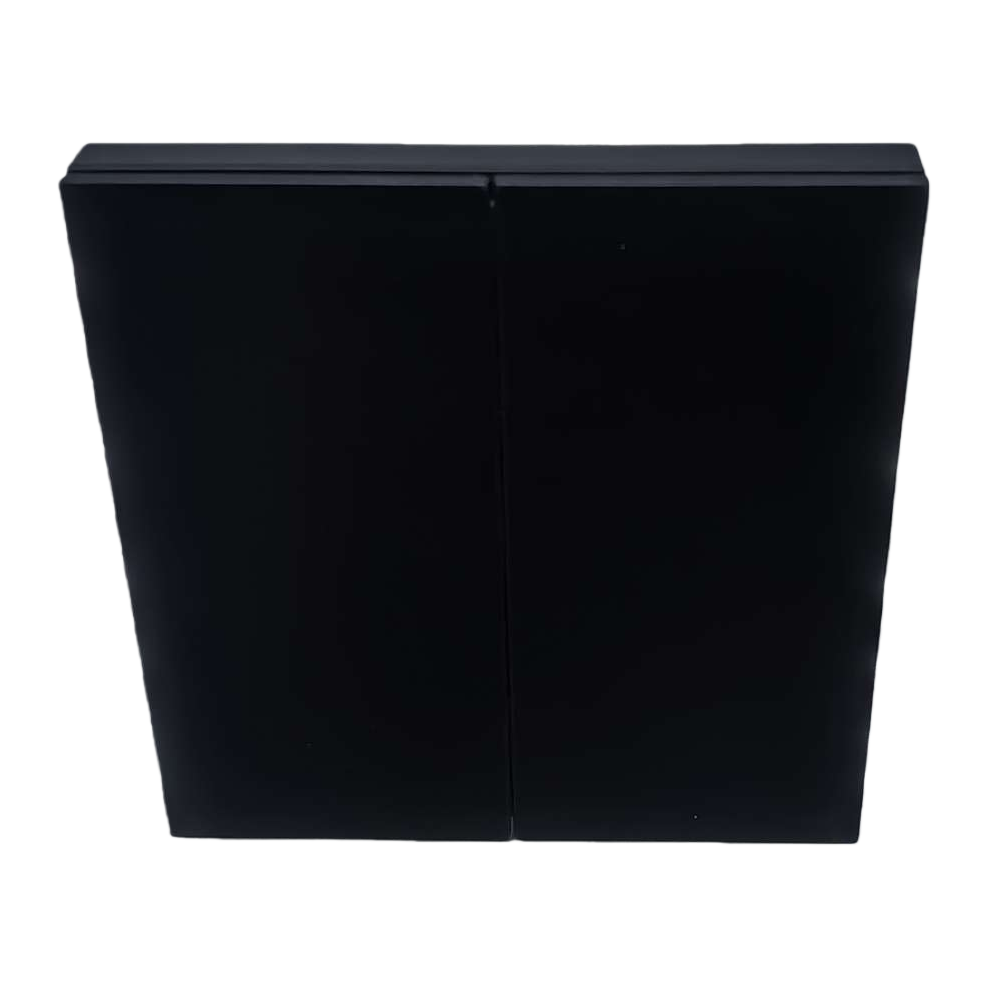 Black WIFI physical large key switch dual-mode zero-fire intelligent switch, exclusively for export Item Picture