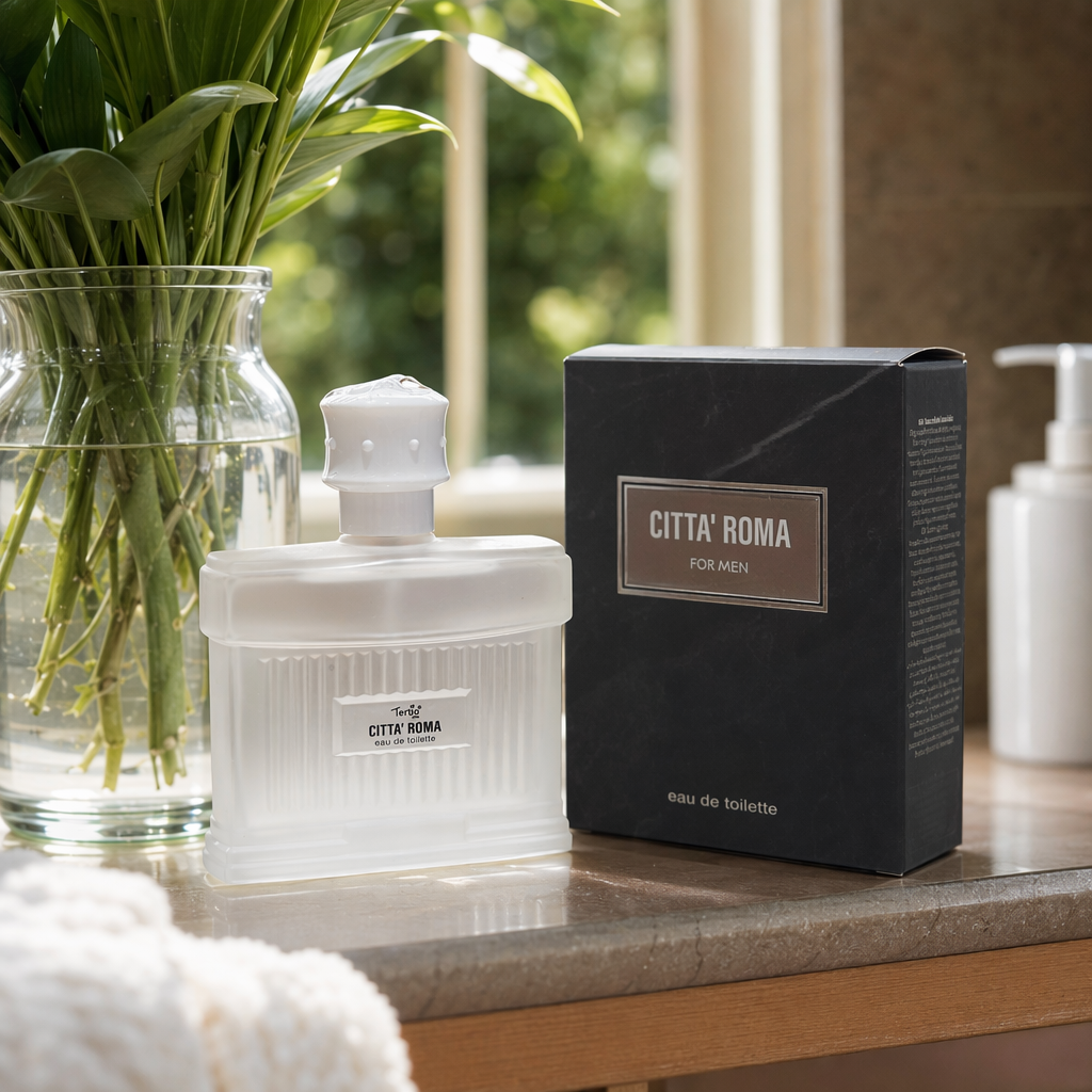 The elegant fragrance gift box comes in a white matte bottle perfume with a black packaging box details Picture