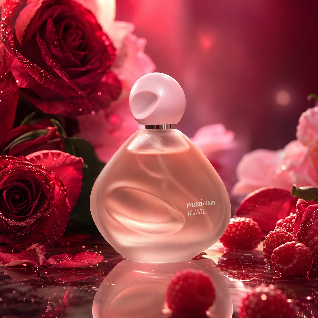 The pink perfume bottle with an elegant gift box is suitable for mainstream perfume brands Specification image