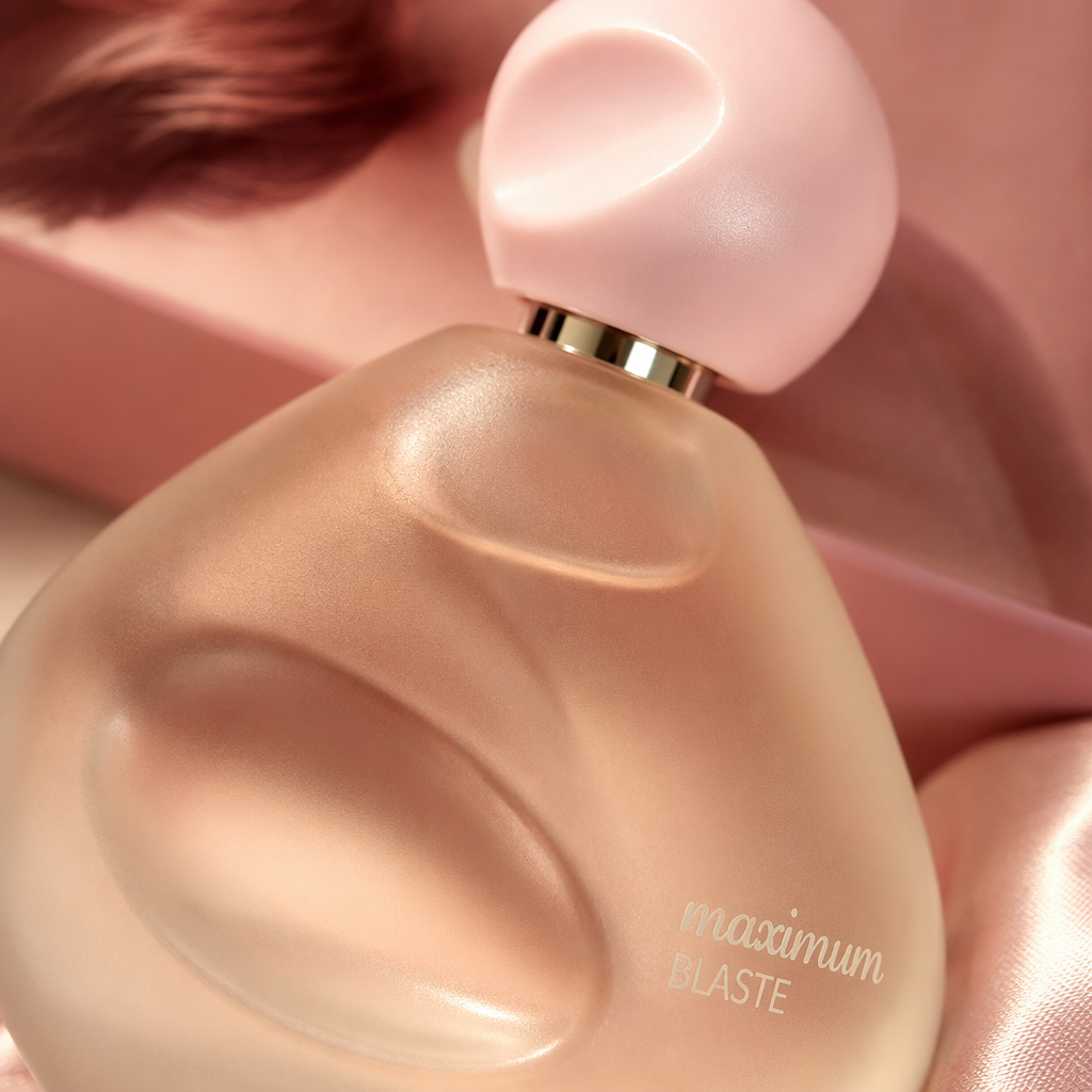 The pink perfume bottle with an elegant gift box is suitable for mainstream perfume brands Application Scenario