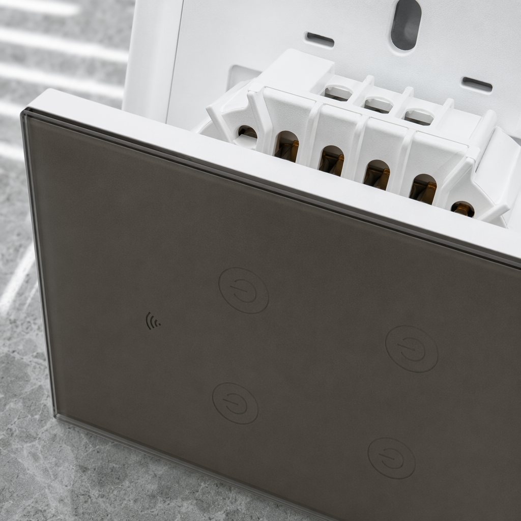 四开智能开关 美规澳规 支持涂鸦WiFi 家用简约现代墙壁开关 专供出口 Specification image