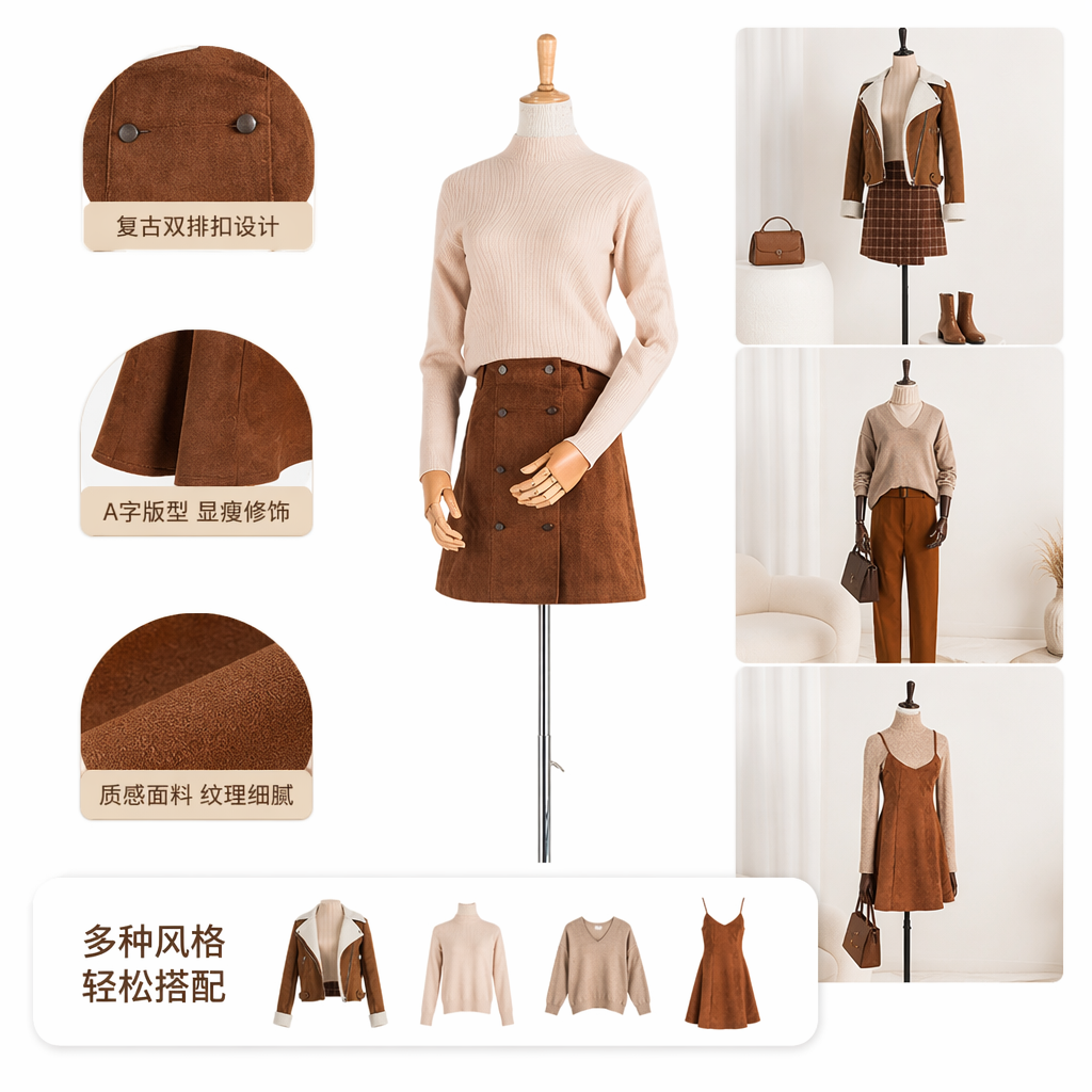 衣架模特展示服装组合家用可调节挂衣架套装衣架模特道具