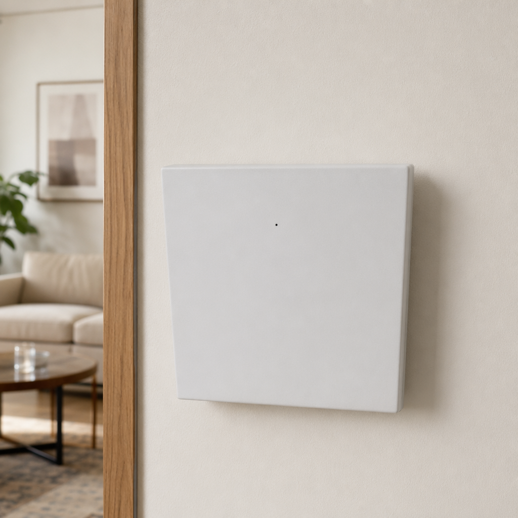 白色WIFI 物理大按键开关  智能开关 外贸专供 details Picture