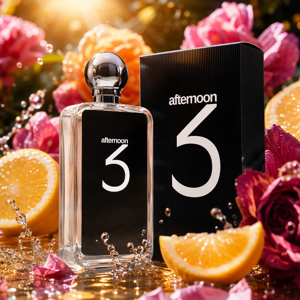 Black packaging box, transparent glass bottle Specification image