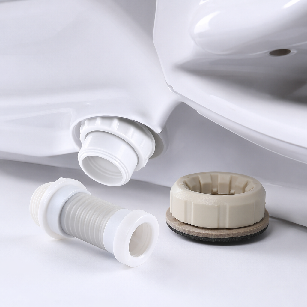 White toilet, ceramic sitting toilet, water-saving type, intelligent flushing for home bathroom Application Scenario