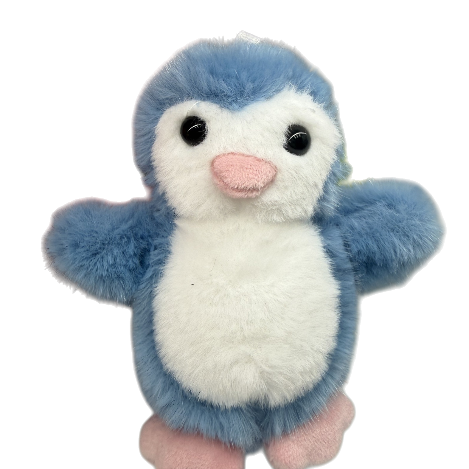 Blue penguin plush toys, cute throw pillows, children's soothing dolls, home decoration Item Picture