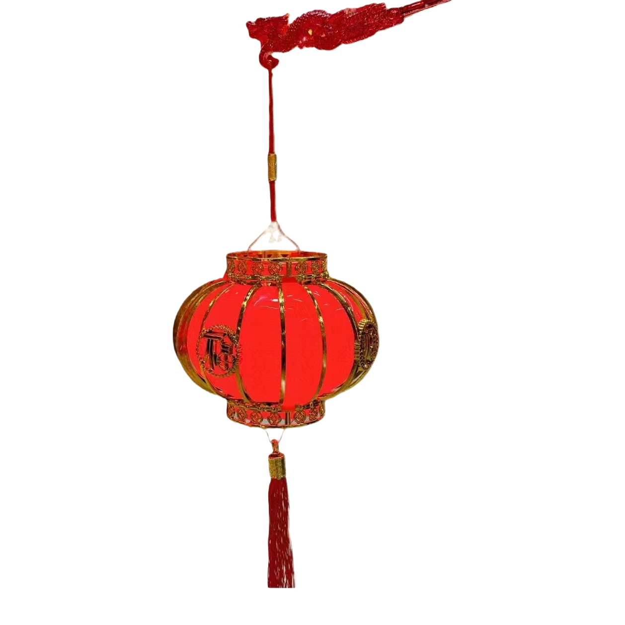 Red lanterns, household decorations, festive pendants, living room, entrance hall and courtyard lighting fixtures Item Picture