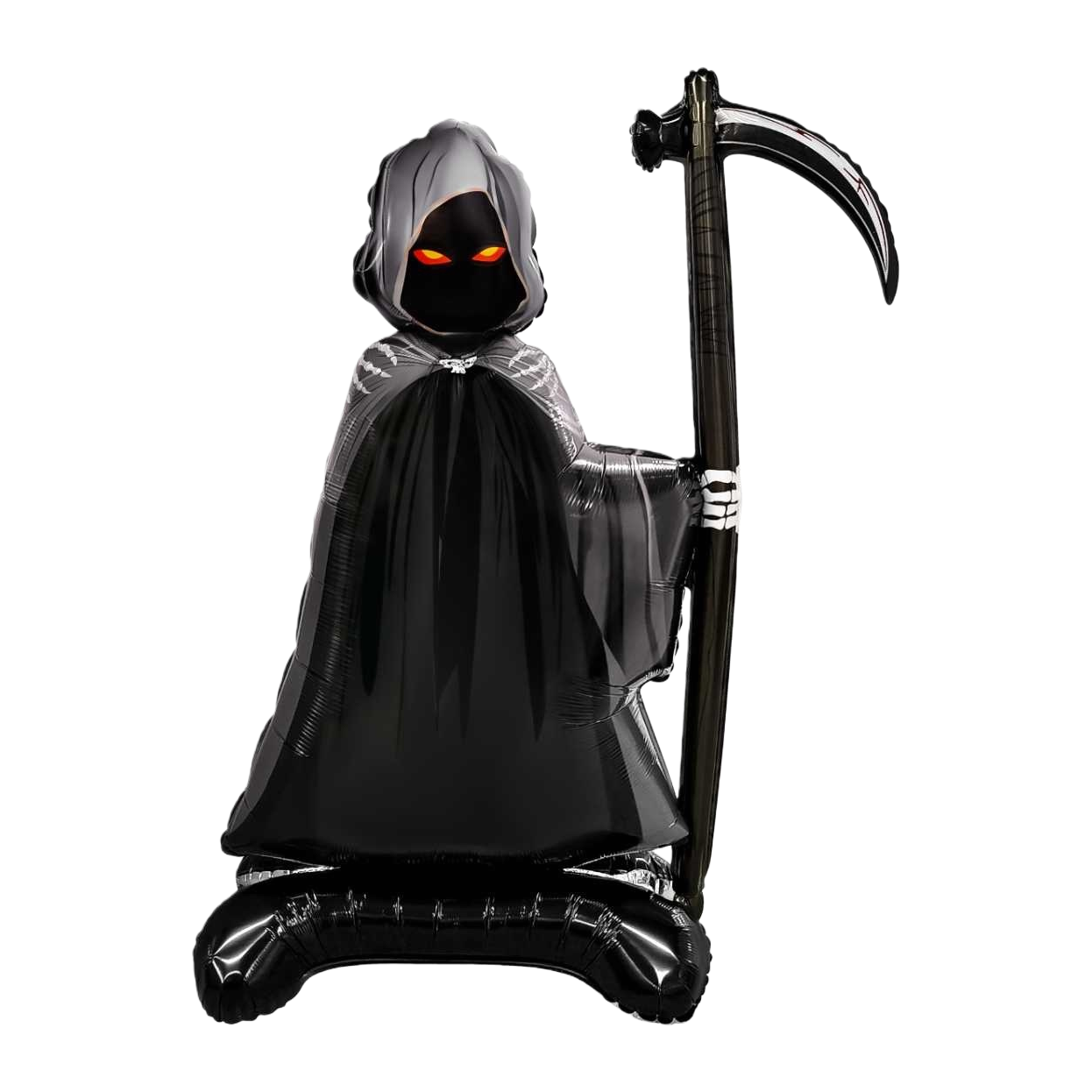 بالونات الموت الأسود، يحمل المنجل والبرتقالي، على ركبتيه Item Picture