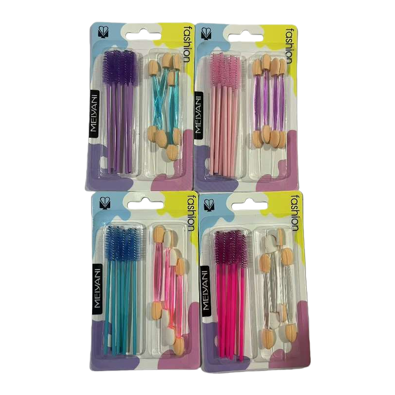 A 12-piece color makeup brush set, featuring soft, slender and professional makeup brushes Item Picture