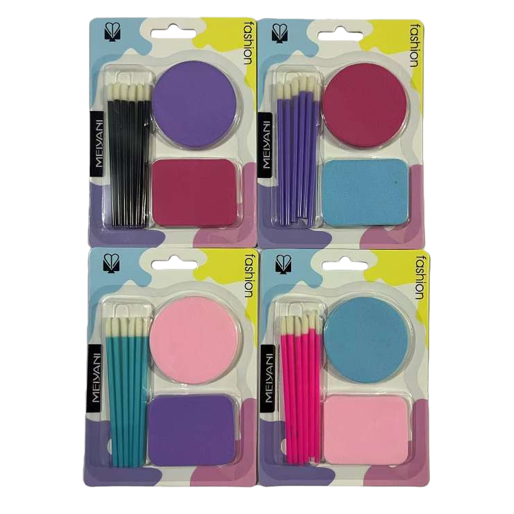 حقيبة فرشاة مكياج ملونة، 12 حقيبة محمولة من طراز نايلون متنوع Item Picture