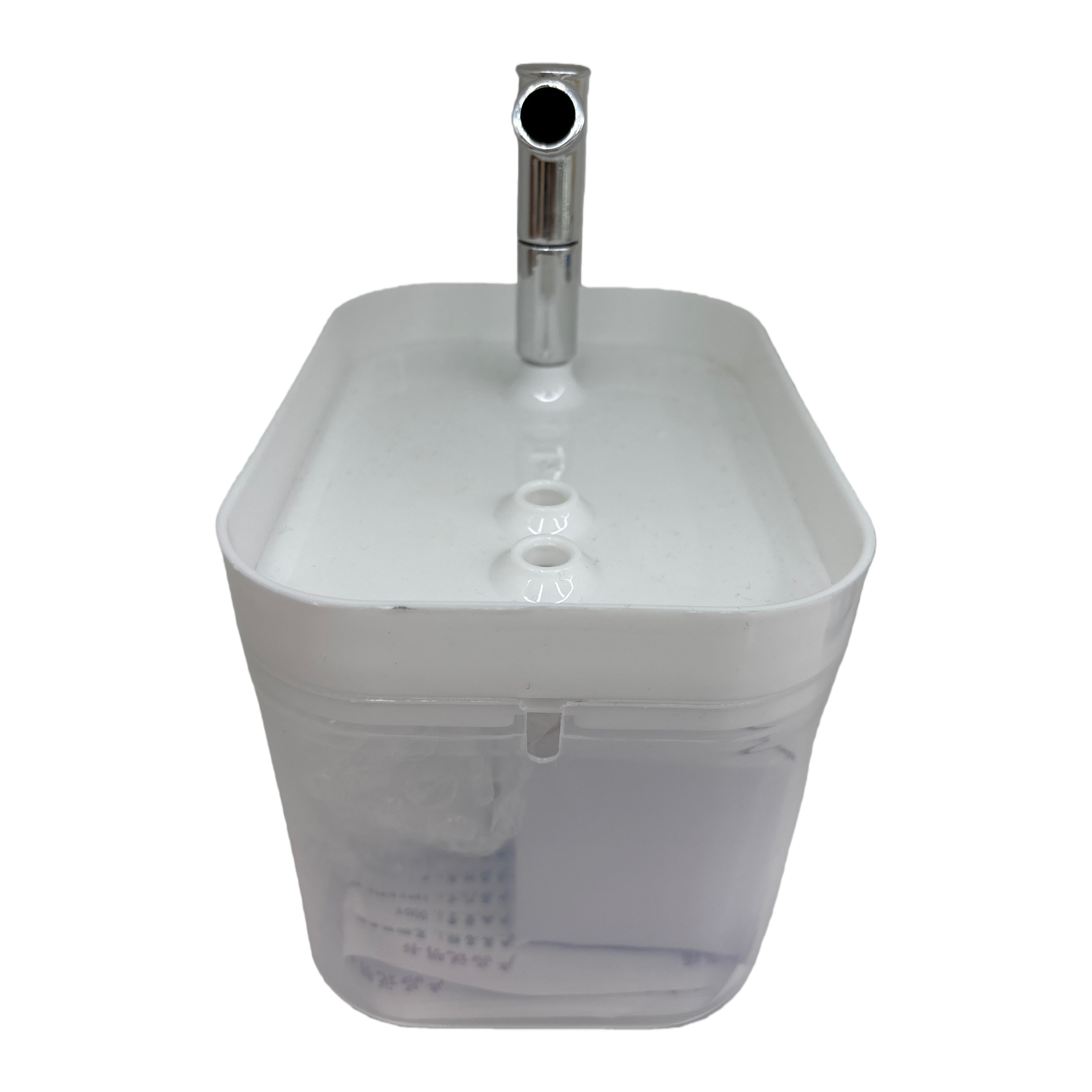 Yellow, transparent and white three-color pet water dispenser, silent circulation, automatic constant flow, suitable for both cats and dogs Item Picture