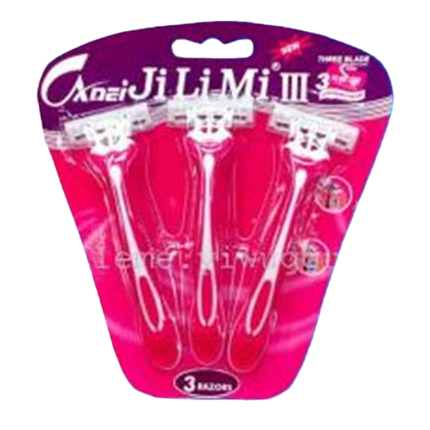 Paquete rosa de tres piezas para el kit de cuidado de la barba de razor men Item Picture