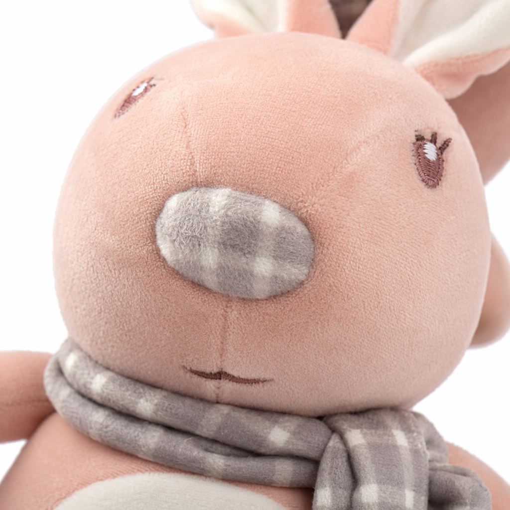 Muñeca de peluche de conejo rosa linda muñeca de paño de peluche regalo para novia Application Scenario