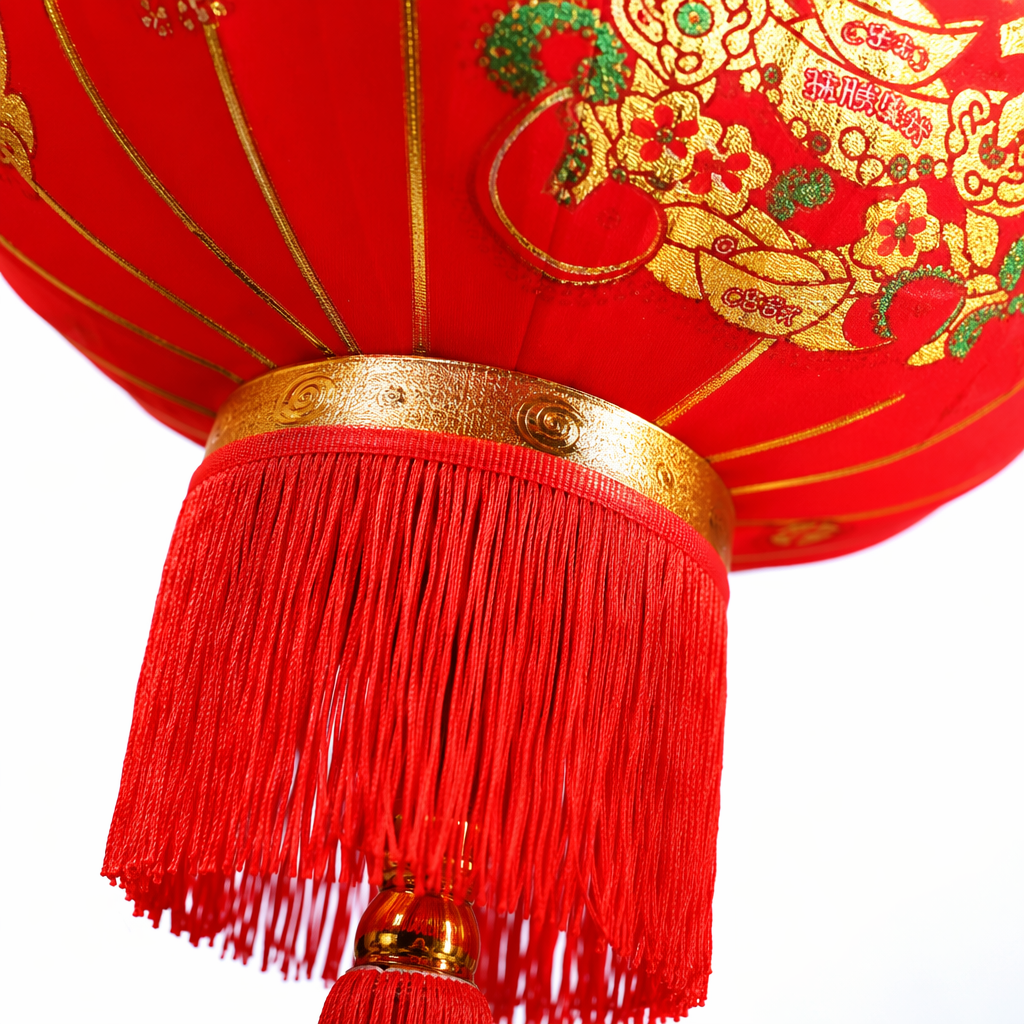 Red lanterns, hand-woven bamboo hanging decorations, for indoor decoration during the Spring Festival and Lantern Festival Application Scenario