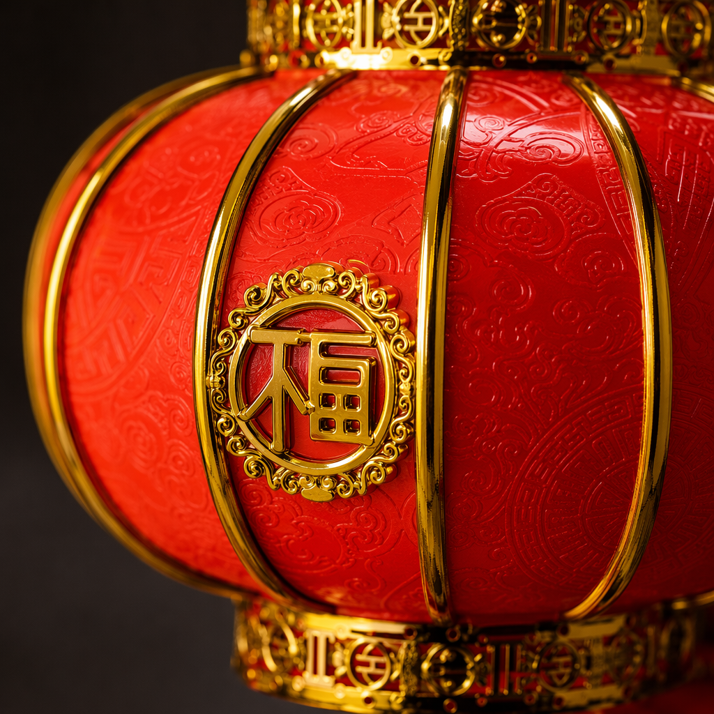 Red lanterns, household decorations, festive pendants, living room, entrance hall and courtyard lighting fixtures Application Scenario