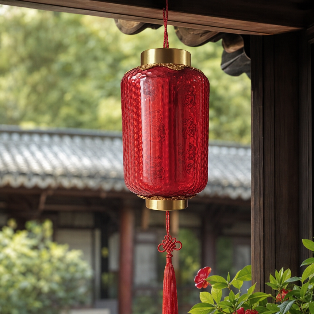 Red lanterns, Chinese-style hanging decorations, festival decorations, home festive atmosphere lights details Picture