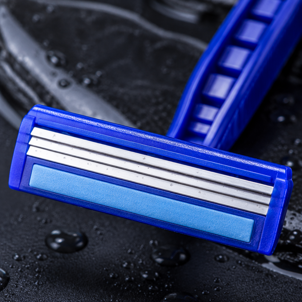Blue Philips electric shaver for men, rechargeable beard trimmer Application Scenario