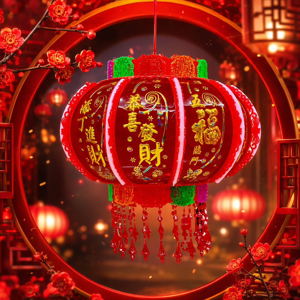 Red lanterns are suitable for home decoration, festivals and celebrations, and can be used outdoors, in courtyards and indoors Specification image