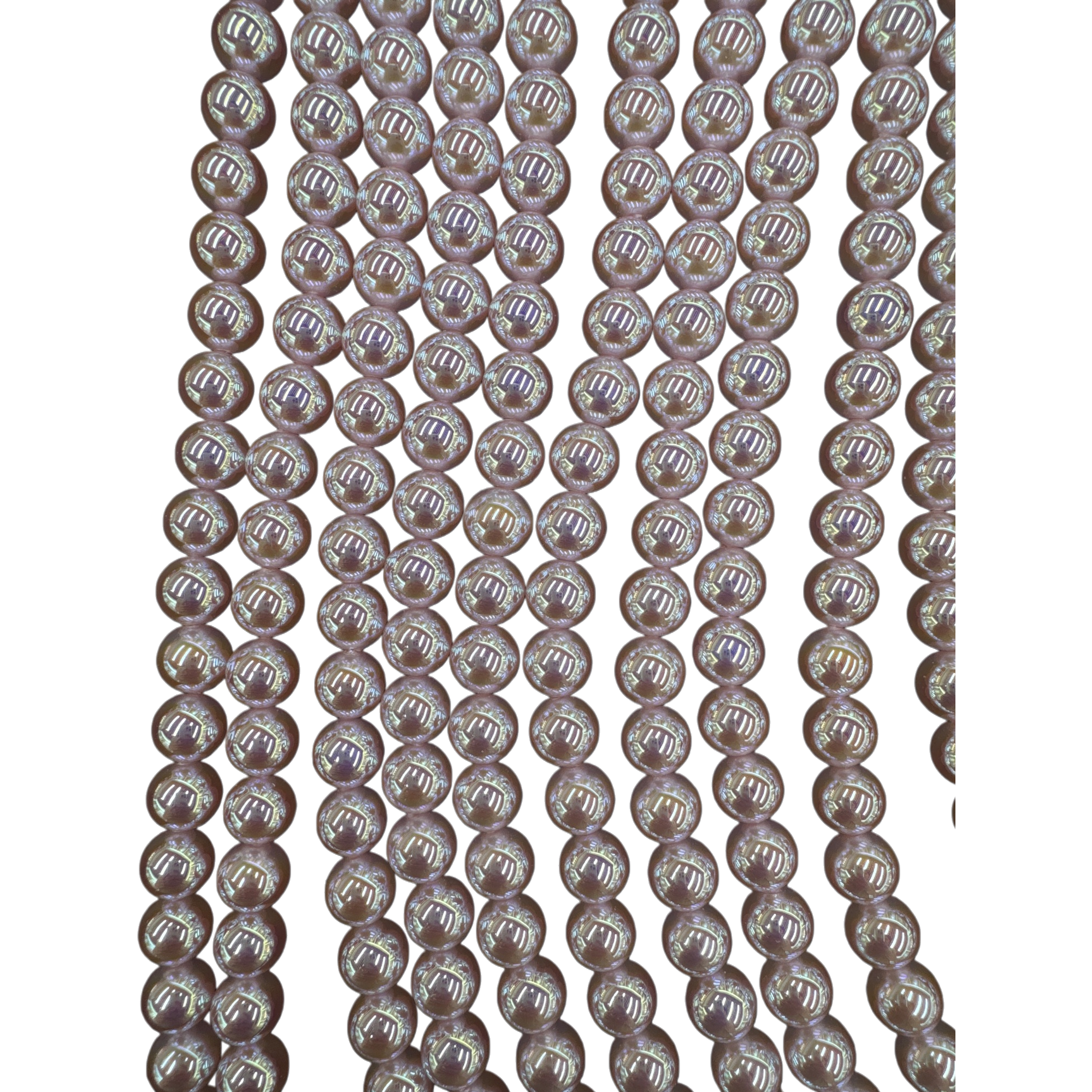 Perlas rosadas perlas tejido a mano collares accesorios DIY materiales bolsas Item Picture