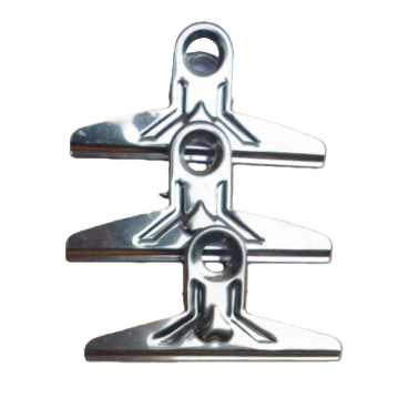 A simple office desktop storage and organization tool for stacking and combining wooden clipboards Item Picture