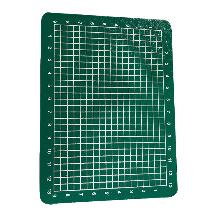 Green grid pad desk, anti-slip desktop for office use, and storage and organization pad Item Picture