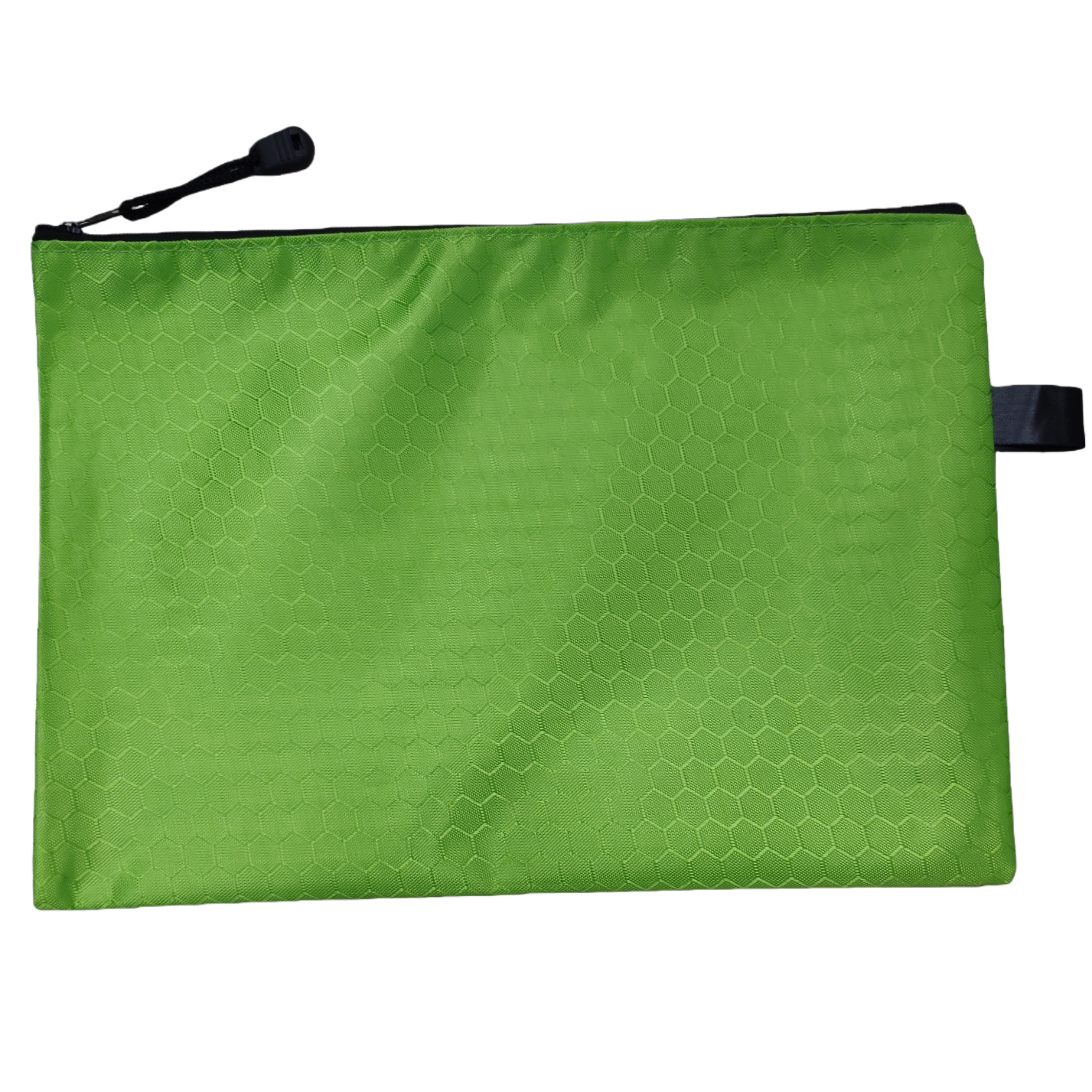 Green hexagonal textured zipper bag moisture-proof sealed storage bag available in multiple sizes Item Picture