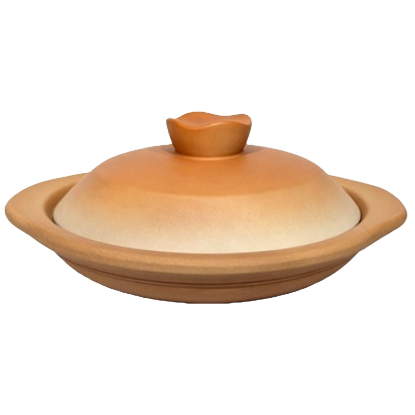 المقلاة البرتقالية المصنوعة من الخزف، طبخ المطبخ بالمقلاة Item Picture