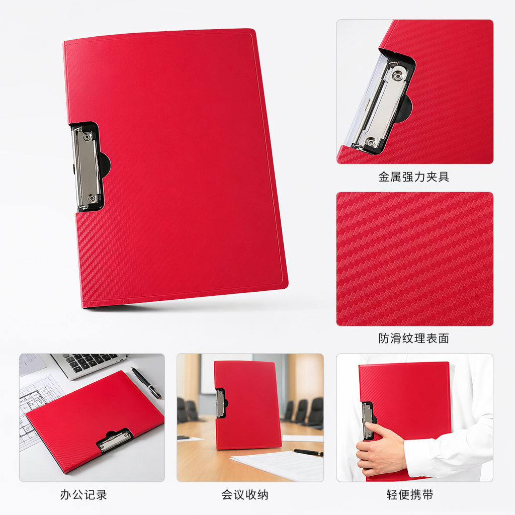 Red office plywood, thickened hard document organization plywood