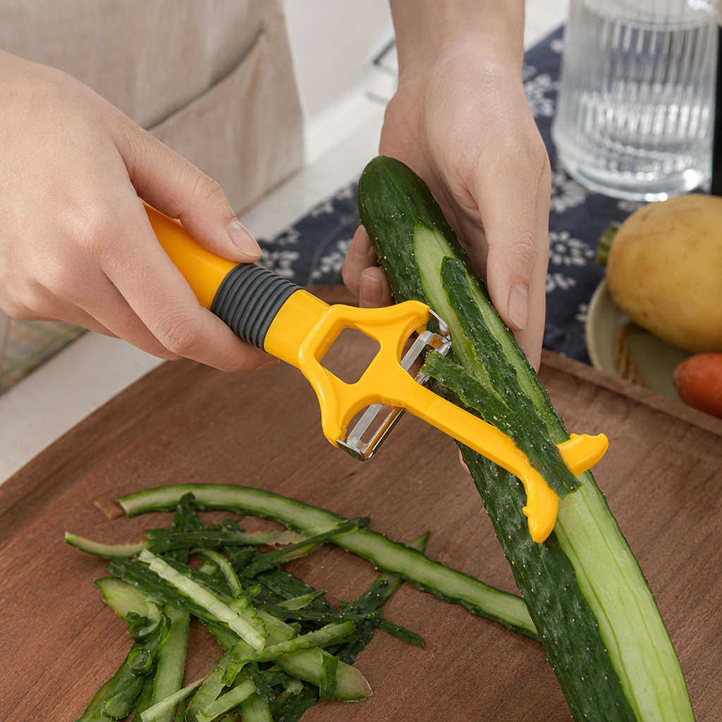 Kitchen peeler, multi-functional stainless steel peeler for daily necessities, fruit and vegetable peelers details Picture