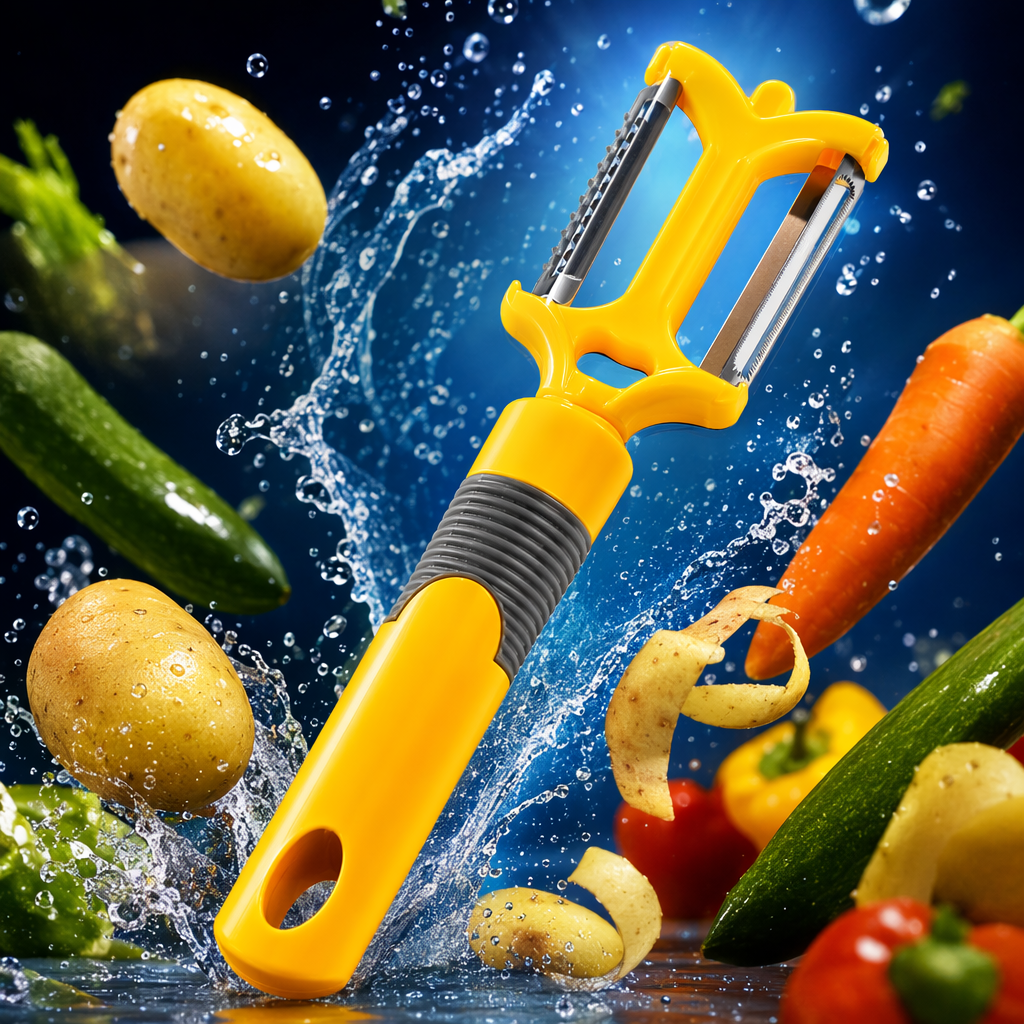 Kitchen peeler, multi-functional stainless steel peeler for daily necessities, fruit and vegetable peelers Specification image