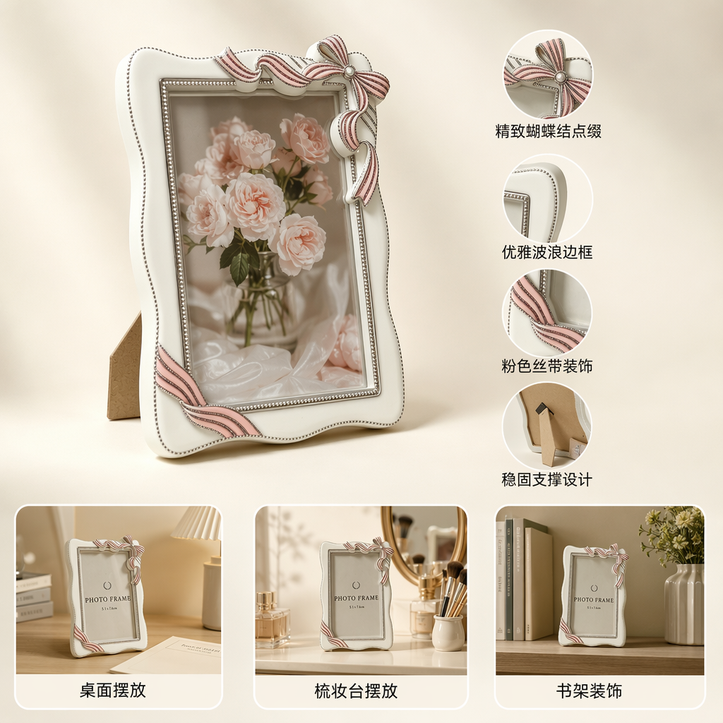 北欧风简约装饰框架画框 家饰墙面挂画相框现代轻奢