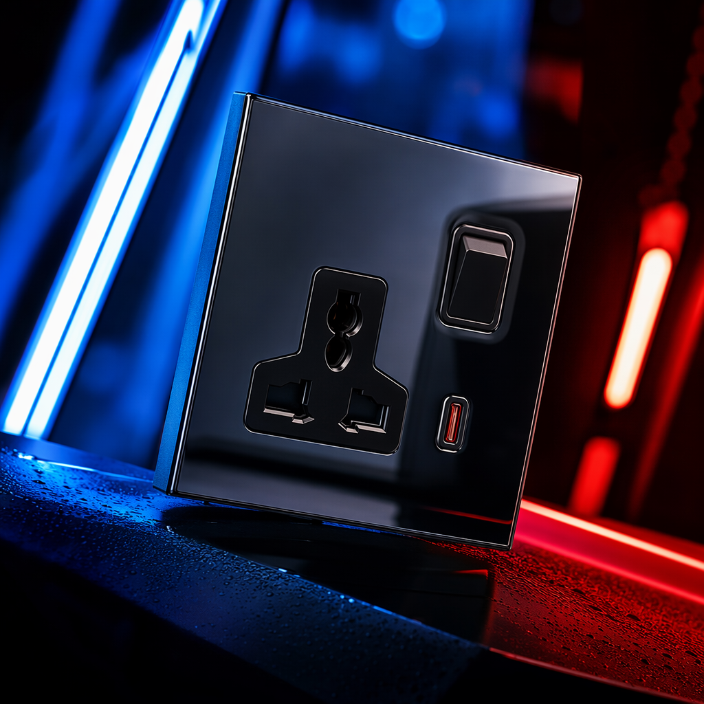 S15 espejo 13A multifuncional wall zócalo home office universal wall switch outlet especial para Specification image