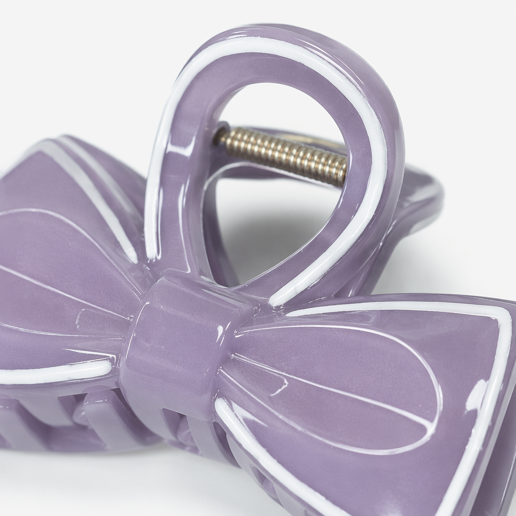 Colorful bow hair clips, cute headwear for girls, sweet style small hair clips Application Scenario