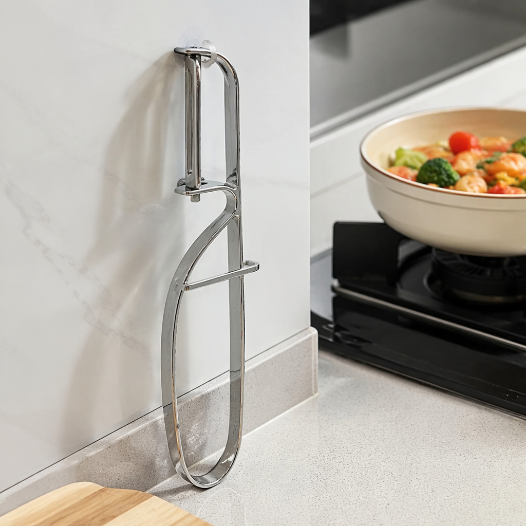 The stainless steel multi-functional peeler is a practical and convenient tool for peeling kitchen fruits and vegetables Item Picture