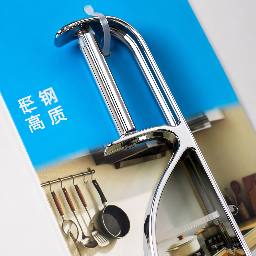 The stainless steel multi-functional peeler is a practical and convenient tool for peeling kitchen fruits and vegetables Specification image