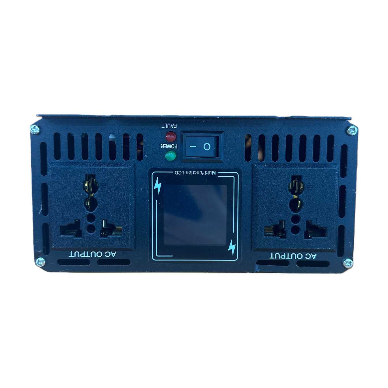 Black inverter 220V to 110V car power converter, efficient and stable DC-AC conversion Item Picture