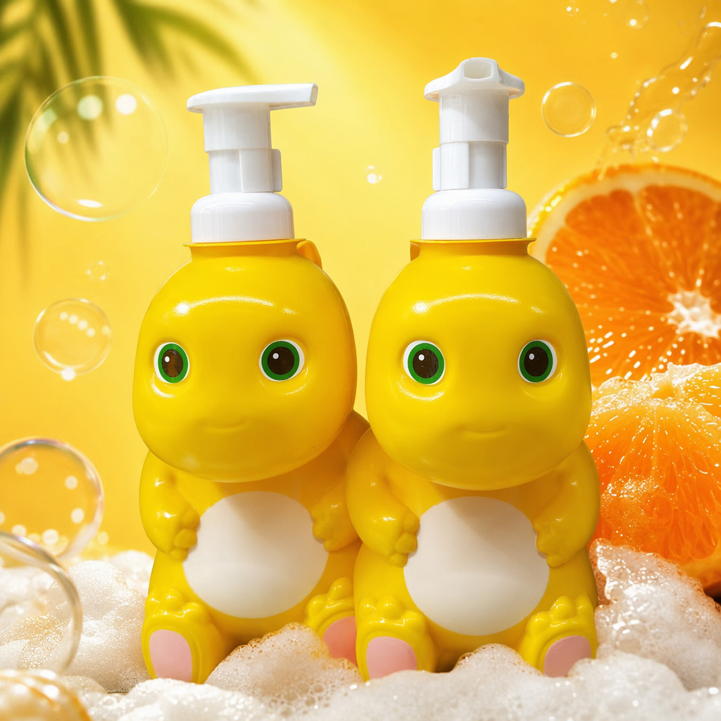 Chuku Children's Bubble Shampoo and Body Wash 500ml Children's Shampoo and Body Wash Milk Dragon Specification image
