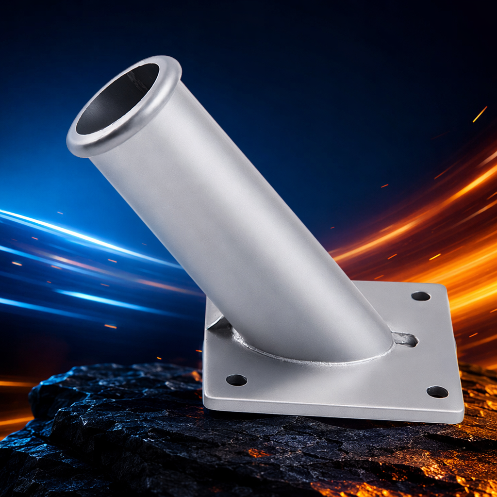 The silver metal phone and tablet stand can be adjusted in Angle to ensure stable load-bearing Specification image
