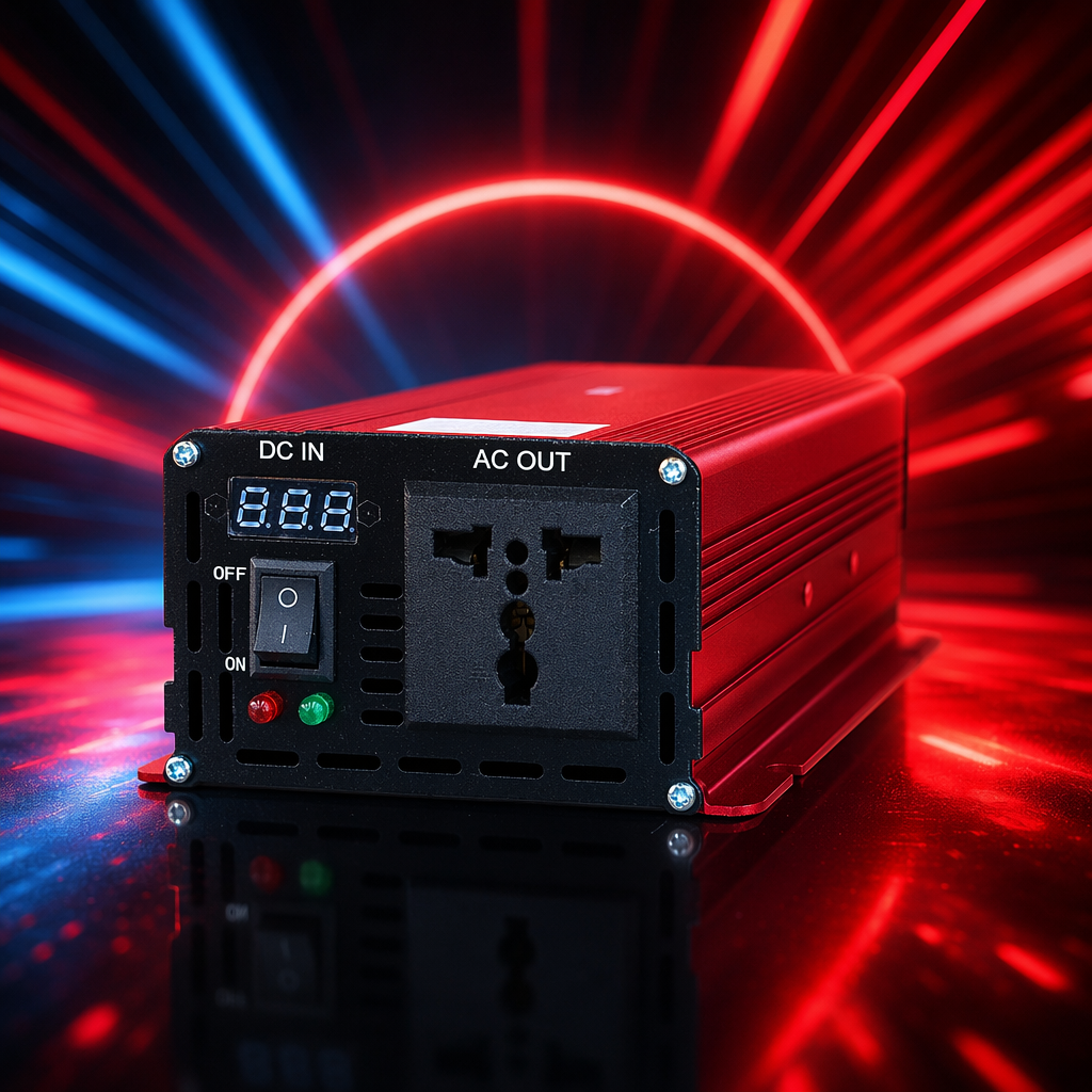 Black inverter 220V pure sine wave household photovoltaic energy storage power converter Specification image