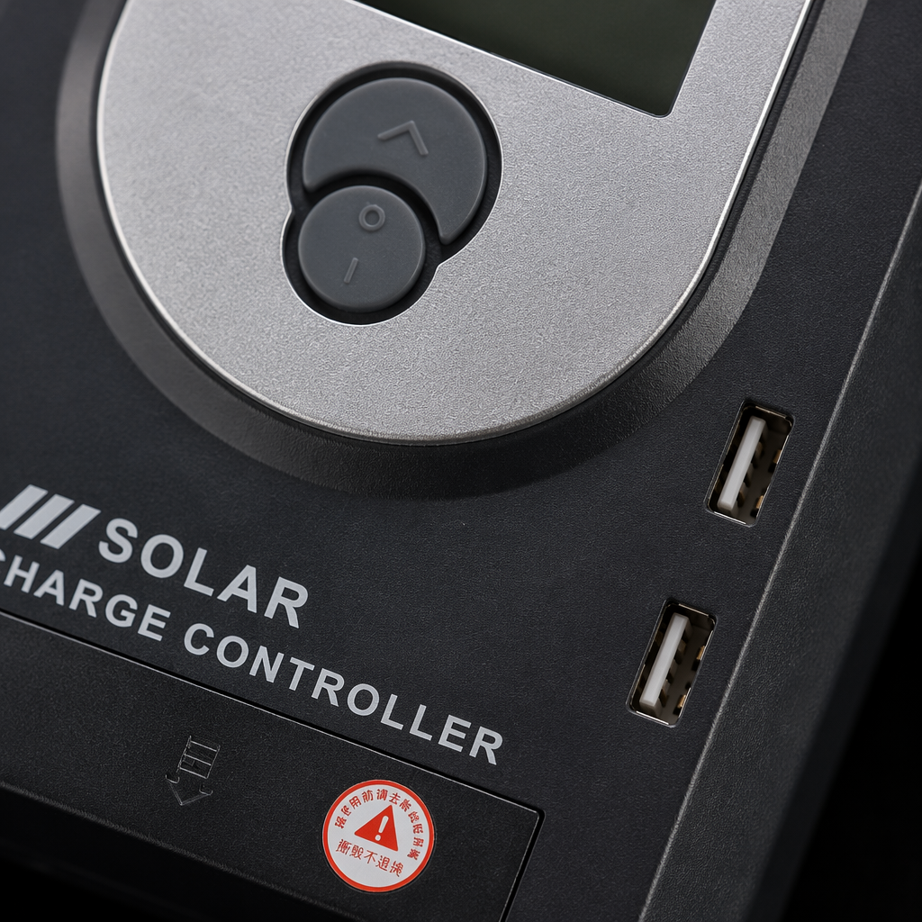 Silver, gray and black alternating solar charging controller MPPT Application Scenario