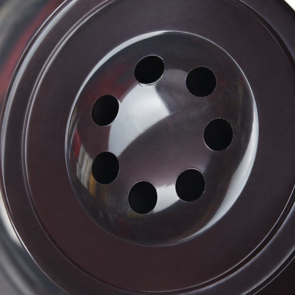 Black circular cap with holes, food-grade PP material, 50mm diameter, suitable for sealing and leak-proof seasoning bottles Application Scenario
