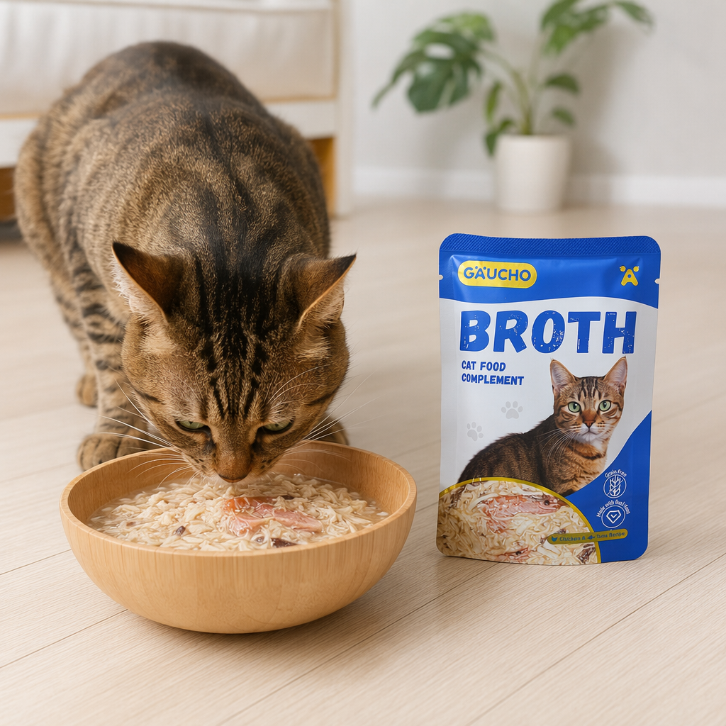 Azul y blanco caja de embalaje de alimentos para gatos suplementos nutricionales equilibrados aditivos de vitaminas para gatos details Picture