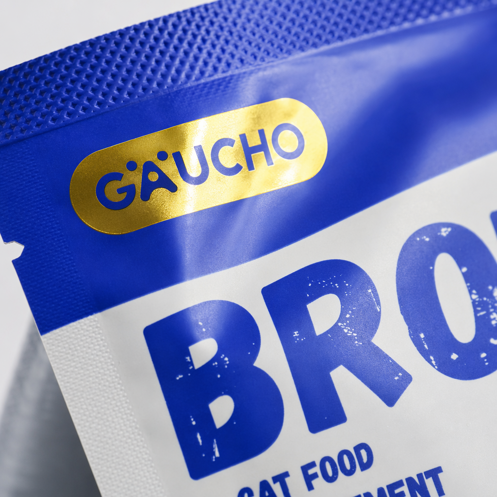 Azul y blanco caja de embalaje de alimentos para gatos suplementos nutricionales equilibrados aditivos de vitaminas para gatos Application Scenario