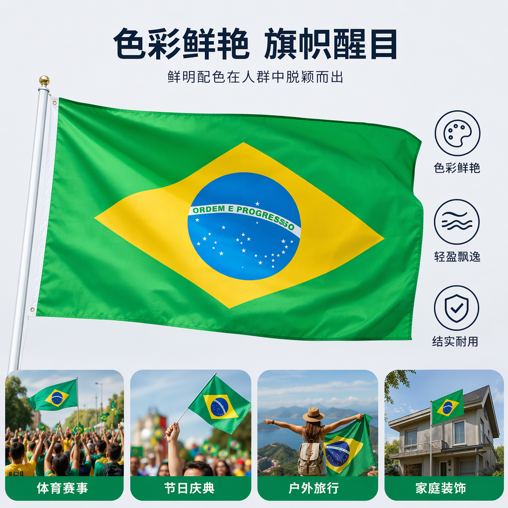 The Green Flag eco-friendly shopping bag is a foldable large-capacity portable handbag